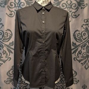 Point Zero Black Dress Shirt
